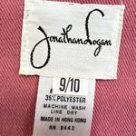 Vintage Jonathan Logan Sleeveless Button Down Dress Pink Sz 9/10 Retro Cottage Photo 2