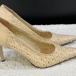 via spiga Women's Beige Leather Shoes/Heels Size 6M SKU 5134 Photo 3