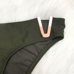 Rachel Roy Bikini Bottom Olive Green Rose Gold V Photo 3