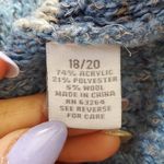 Dress Barn Woman Vintage Striped Color Block Sweater Cardigan 18/20 Photo 6