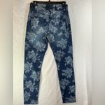 Juicy Couture  Blue Floral Skinny Jeans Photo 4