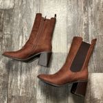 Journee Collection  Chestnut Heeled Boots Size 7 Photo 10