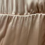 Show Me Your Mumu Samantha Ruffle Wrap in Rose Gold Luxe Satin size 2X Photo 9