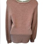 Abercrombie & Fitch Soft Collection Dusty Pink Balloon Sleeve Cozy Sweater S Photo 4