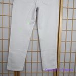 Madewell NEW  Stovepipe Jeans in Pure White,‎ 26 Photo 10