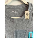Aerie NWT Y2K Crew Neck Graphic T-Shirt Gray Size Medium Photo 2