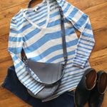 Gap  Striped V-neck Sweater Size Medium Photo 0