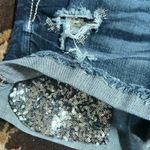 Miss Me Women's Distressed Denim Shorts - Blue Photo 2