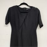 Velvet Graham & Spenser Black Short Sleeve Sheath Dress Womens L Preppy Academia Size L Photo 1