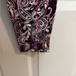 Lands' End  Starfish NEW Leggings Mid Rise Deep Sea Navy Paisley Size M (10-12) Photo 3