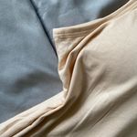 Women Vest Camisole with Built in Shelf Bra Tank Top Comfort Cotton Size M Tan Size M Photo 5