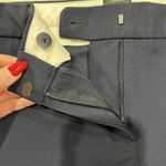 Talbots  Size 8P 8 Petite Trouser Pants Windsor Wide Leg Mid Rise Navy Business Photo 5