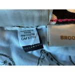 Kate Spade  Black With White Apple Pattern "Broome Street” Slim Jeans Size 27 Photo 6