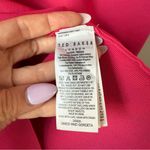 Ted Baker  Gorgeta Tulip Hem Knit Dress Bright Pink 6 Equals 14‎ Photo 4