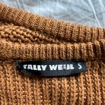 Tally Weijl Burnt Orange Knit Sweater - Size S Photo 4