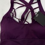 Victoria's Secret NWT Sport Crisscross Cage Front Sports Bra Purple Medium Photo 8