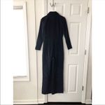 Usisi Sister Blue Cissy Cotton Corduroy Zip Front Collared Jumpsuit Small Photo 2