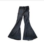 Free People  True Blue Bell Bottom Flat Jeans Size 27 Photo 3