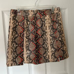 Alya  Snakeskin Skirt Photo 0