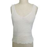 Wishlist Cream Crochet Tank Top Photo 1