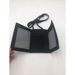 Swiss Gear nylon Black Soft Trifold Wallet W/Strap Passport Case Photo 1