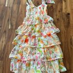 ASTR  the Label Zirconia Tie Strap Tiered Dress Photo 8