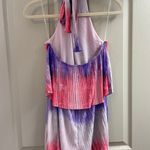 Blue Blush Tye Dye Romper Photo 1