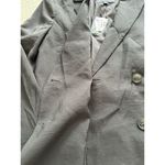 Madewell Womens Oversized Lightweight Elyaf Drop Shoulder Black Blazer Size S Photo 9