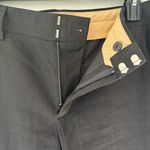 Vince Black Linen Cotton Dress Pant Straight Leg Trouser Slack Business Office Photo 7