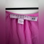 Calypso St. Barth  light pink Silk Linen dress lightweight Pockets Sleeveless XS Photo 2