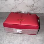 Michael Kors  Hyde Pebbled Leather Satchel Crossbody Bag Light Bryant Soft Pink Photo 4