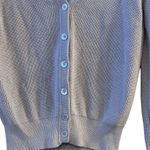 J.Crew  Light Purple Ribbed Cardigan Button Down V-Neck Size S Photo 3