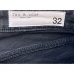 Rag and Bone  Womens Cornelia Dre Low Rise Slim Boyfriend Jeans Black Size 32 Photo 7