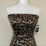 Guess by Marciano Gold/Black Leopard Lust Dress S Photo 3