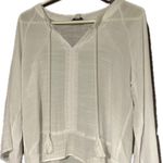 Blouse Beach Cover up White Size M Photo 1