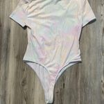 Derek Heart   Bodysuit with Soft Pastel tie dye NWT Photo 1