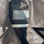 ASOS  CROC FAUX LEATHER JACKET Photo 5