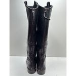 Franco Sarto Meyer Black Leather Knee High Boots Size 6 Photo 5