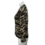 Philosophy Women's Black Camo Army Military Long Sleeve Sweater Top Size S Photo 1