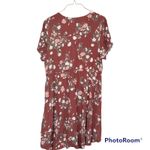 Torrid  Woman’s Floral Gauze Babydoll Tunic Top 2XL Hi-Lo Hem Shirt Photo 5
