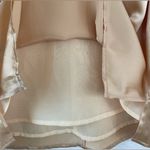 Pendleton NWT  crew neck bronze/gold wide strap fully lined 100% silk tank;  L Photo 6