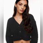 Aritzia  Sunday Best Cooper Cardigan - Black - XS Photo 0