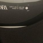 ZARA  Basic Black Dress like new Sz S Photo 5