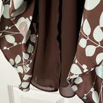 Ted Baker Satin Flower Print Dress - Size 4 Photo 8