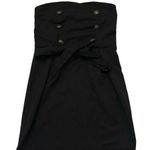 Solaris  Strapless Mini Dress Black Women Size Large EUC Photo 0