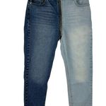 Revice Denim Revice Yin Yang High Waisted Two-Tone Crop Jeans Tokyo Wash Size 27 Photo 14