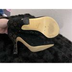 Hale Bob  Black Laser Cut Booties Boots lace 8 Photo 4