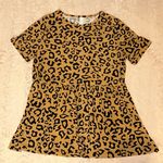 Tickled Teal Animal Print tunic in size m •  Photo 0
