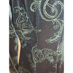 R & M Richards  Womens Size 6 Petite Velvet Suit Jacket Deep Teal Green Embellished Photo 5