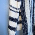 Buckees Striped Hoodie Sweatshirt Tunic Photo 3